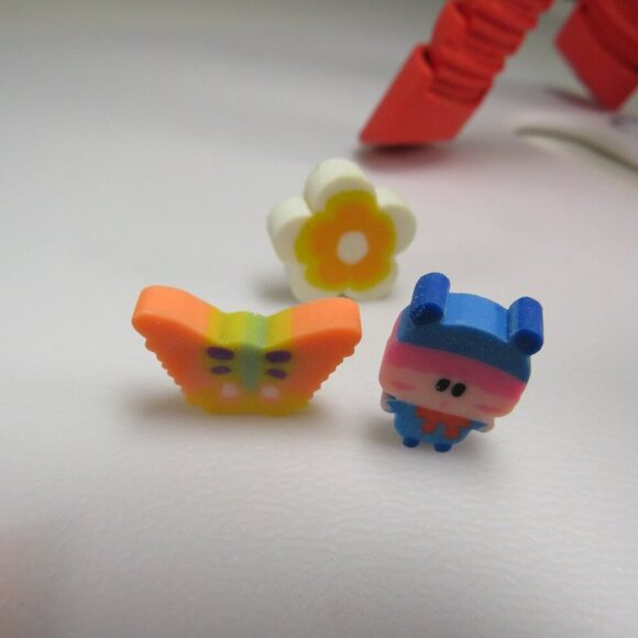 Easter Egg Filler: Small Erasers (24 items) Spring mix Butterflies, Ladybugs etc - Picture 3 of 5